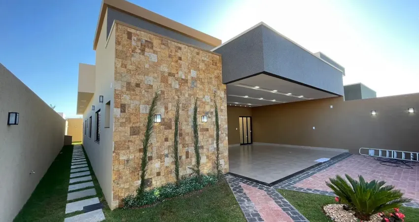 Casa alto padrão 3 suítes com piscina e área gourmet , jataí go