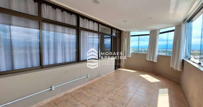 Cobertura com 3 dormitórios, 180 m² - venda por R$ 720.000,00 ou aluguel por R$ 4.167,40/mês - Centro - Pindamonhangaba/SP