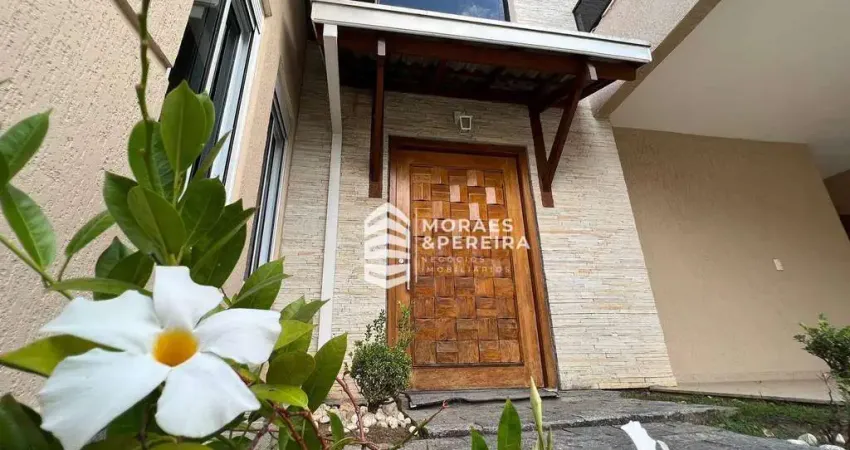 Sobrado com 4 dormitórios, 311 m² - venda por r$ 900.000,00 ou aluguel por r$ 5.250,00/mês - condomínio real ville - pindamonhangaba/sp