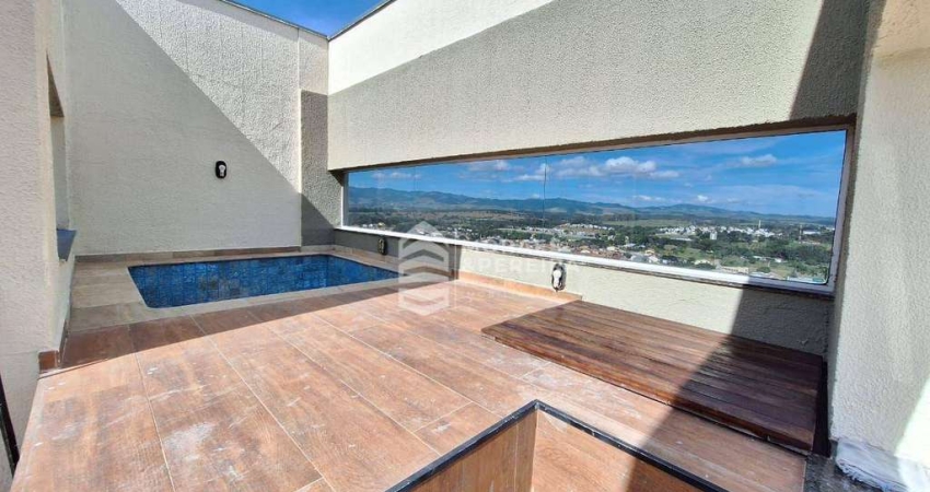 Cobertura com 3 dormitórios, 150 m² - venda por R$ 680.000,00 ou aluguel por R$ 4.503,76/mês - Bela Vista - Pindamonhangaba/SP