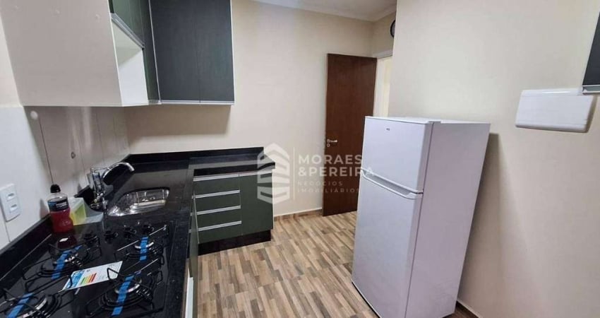 Apartamento com 1 dormitório para alugar, 45 m² por R$ 1.727,85/mês - Campo Alegre - Pindamonhangaba/SP