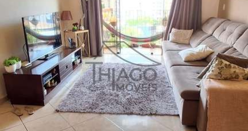 Apartamento lindo e enorme com 3 dorm. de 107m² e com 2 vagas de garagem, condominio com lazer comp