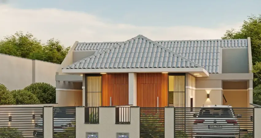 Casa com 2 quartos à venda na Avenida Lisboa, Forquilhas, São José
