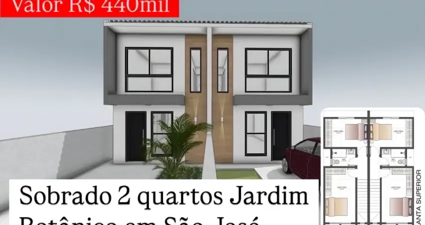 Casa com 2 quartos à venda no Jardim Botânico, São José 