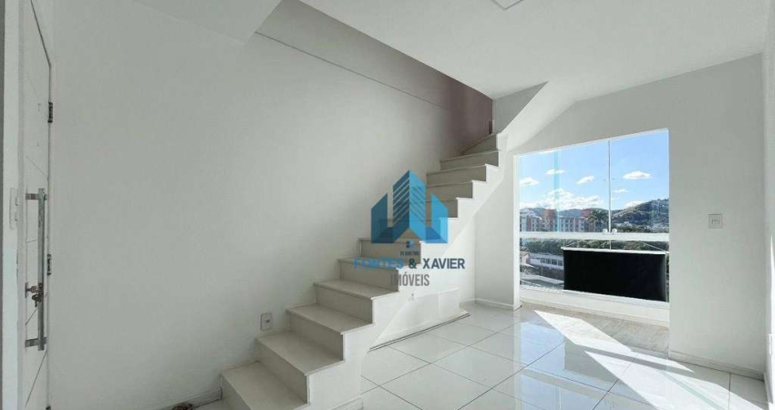 Cobertura com 2 quartos (1 suíte) à venda, 89 m² por R$ 360.000 - Morro da Glória - Juiz de Fora/MG