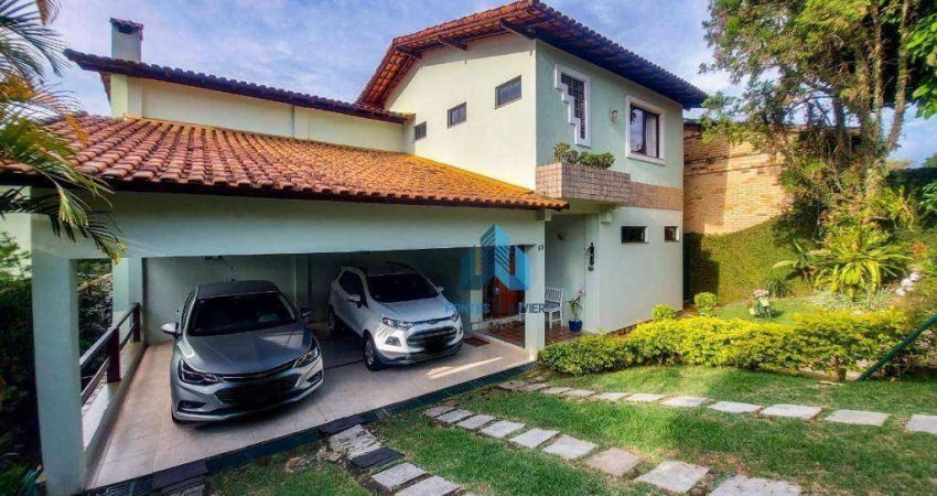 Casa com 4 quartos à venda, 339 m² por R$ 1.590.000 - Chales do Imperador - Juiz de Fora/MG