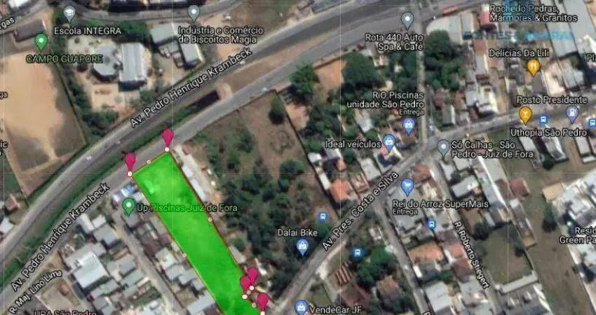 Terreno à venda, 5200 m² por R$ 10.500.000,00 - São Pedro - Juiz de Fora/MG