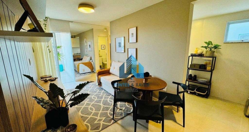 Apartamento com 2 quartos à venda, 52 m² por R$ 320.000 - Granbery - Juiz de Fora/MG