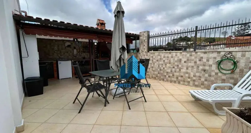 Cobertura com 3 quartos sendo 2 suítes à venda, 155 m² por r$ 485.000 - bandeirantes - juiz de fora/mg