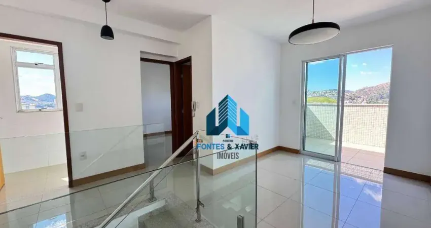 Cobertura com 2 quartos à venda, 123 m² por r$ 485.000 - centro - juiz de fora/mg