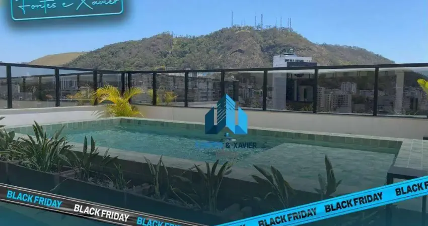 Apartamento de 2 quartos no centro, em prédio com lazer completo, â venda de r$459.900 por r$ 450.000*