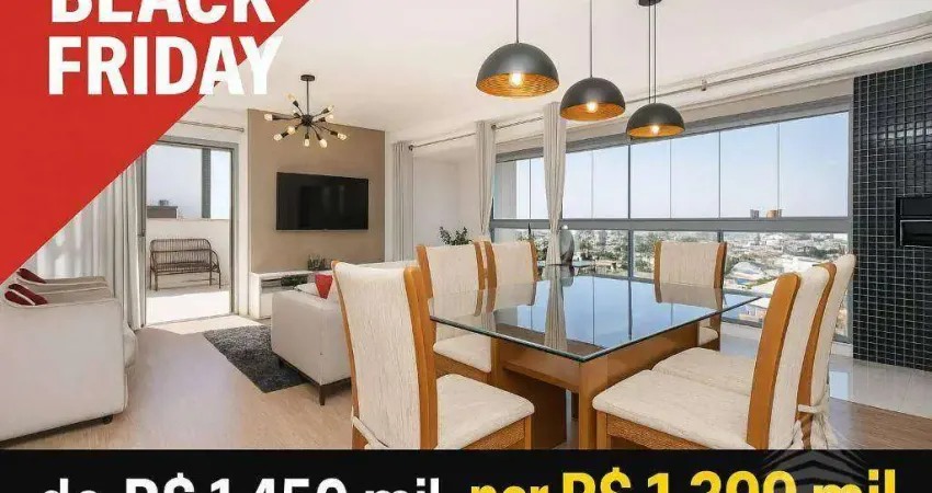 Cobertura com 3 dormitórios à venda, 145 m² por r$ 1.399.000,00 - água verde - curitiba/pr