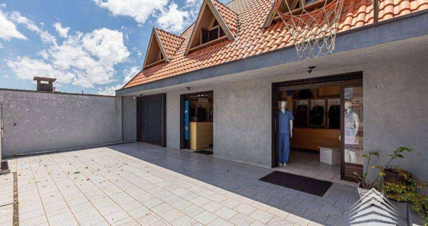 Casa comercial a venda Novo Mundo, 5 dormitórios, 5 vagas de garagem, triplex residencial e comercial