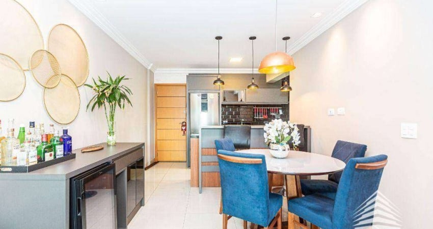 Apartamento com 2 dormitórios à venda, 69 m² por R$ 715.000,00 - Água Verde - Curitiba/PR