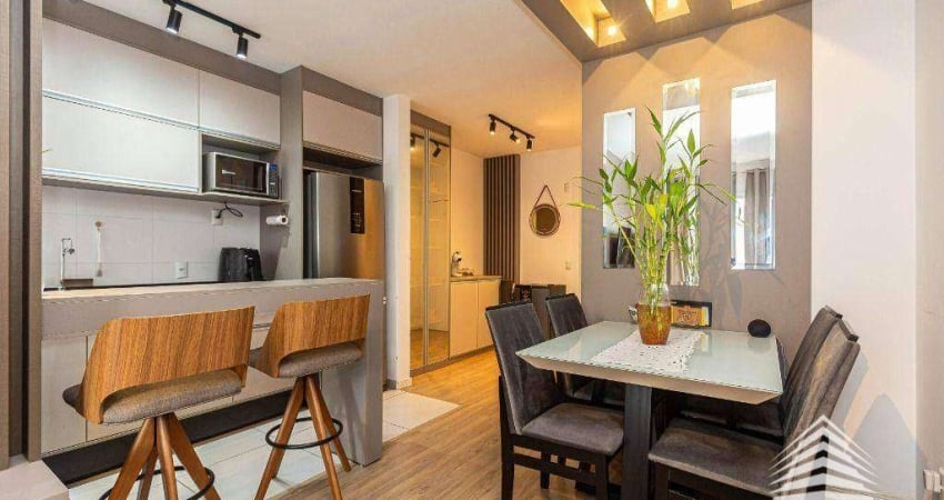 Apartamento com 2 dormitórios à venda, 57 m² por R$ 560.000,00 - Água Verde - Curitiba/PR