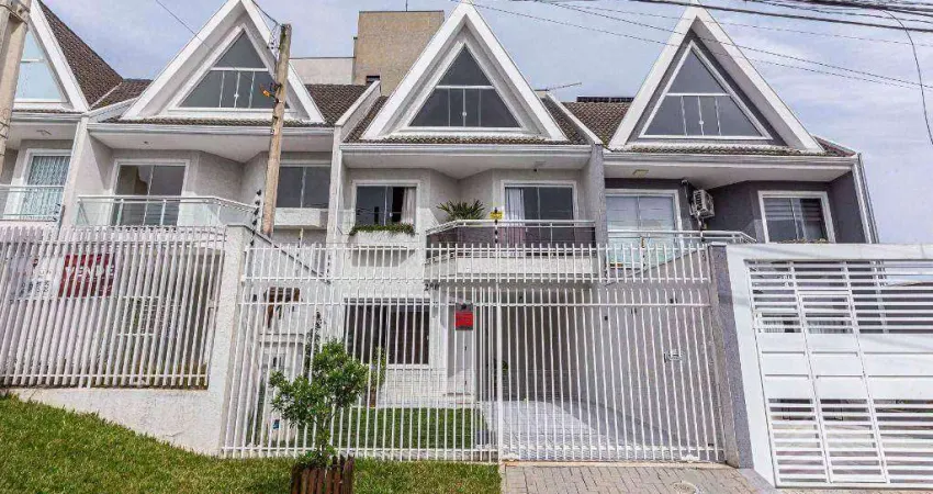 Sobrado Triplex com 4 dormitórios à venda, 137 m² por R$ 880.000 - Novo Mundo - Curitiba/PR