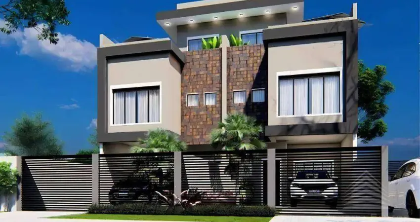 Sobrado com 3 dormitórios à venda, 139 m² por R$ 1.100.000 - Santa Felicidade - Curitiba/PR