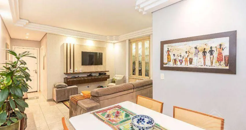 Apartamento com 3 dormitórios à venda, 80 m² por R$ 690.000,00 - Novo Mundo - Curitiba/PR