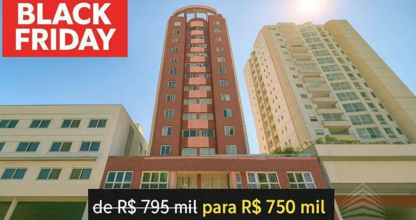 Apartamento com 3 dormitórios à venda, 88 m² por r$ 750.000,00 - água verde - curitiba/pr