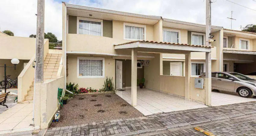 Sobrado com 3 dormitórios à venda, 110 m² por r$ 565.000,00 - alto boqueirão - curitiba/pr