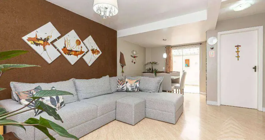 Sobrado com 3 dormitórios à venda, 110 m² por r$ 565.000,00 - boqueirão - curitiba/pr