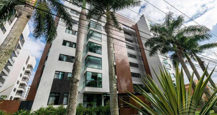 Apartamento com 3 dormitórios à venda, 82 m² por r$ 825.000,00 - cabral - curitiba/pr
