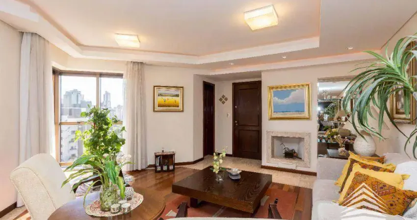 Apartamento a venda no Batel, 3 dormitórios, 2 vagas de garagem, Champs Elysees, Rua Francisco Rocha