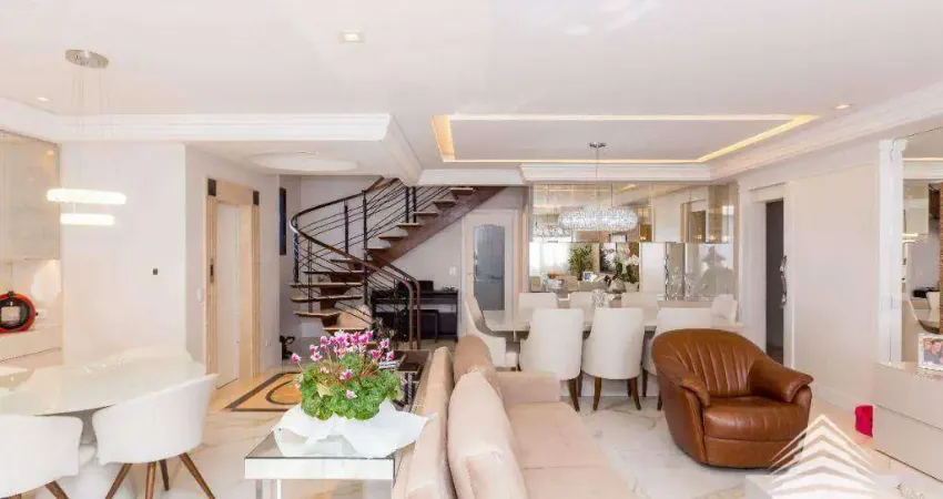Cobertura com 3 dormitórios à venda, 394 m² por R$ 3.949.000,00 - Bigorrilho - Curitiba/PR