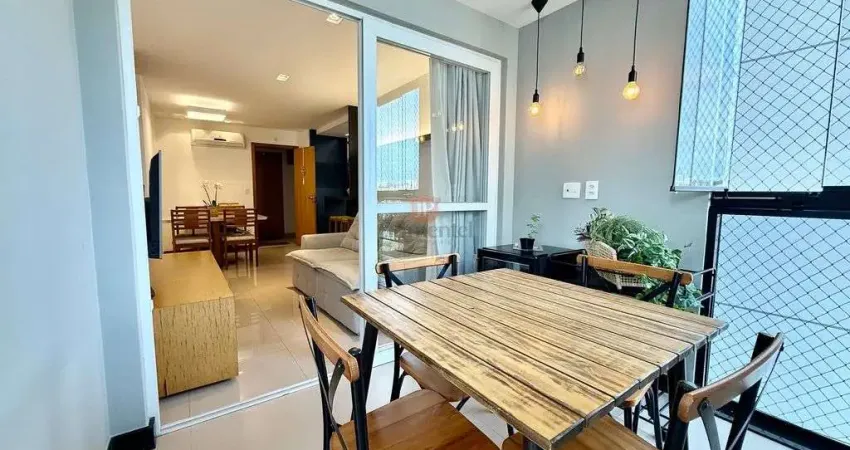 Apartamento a venda em jardim camburi, sol da manhã, predio imponente com lazer