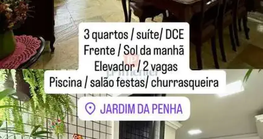Amplo apartamento a venda em jardim da penha com lazer elevador e duas vagas