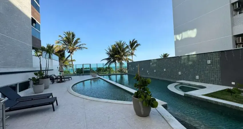 Apartamento à venda com 2 quartos sendo 1 suíte em ponta de campina, cabedelo/pb