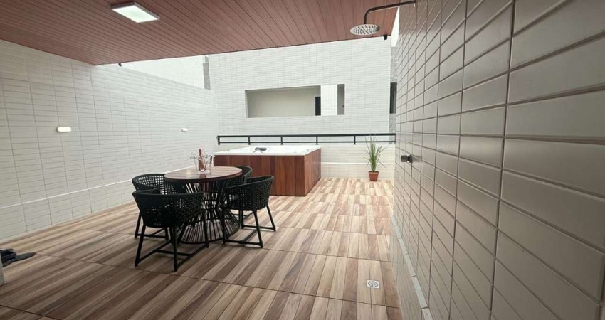 Cobertura NOVA Porteira Fechada no Bessa – 2 Quartos, 700m do Mar | João Pessoa
