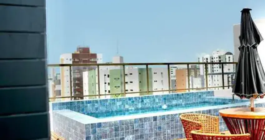 Studio 23m² porteira fechada – pronto para rentabilizar | cabedelo/pb