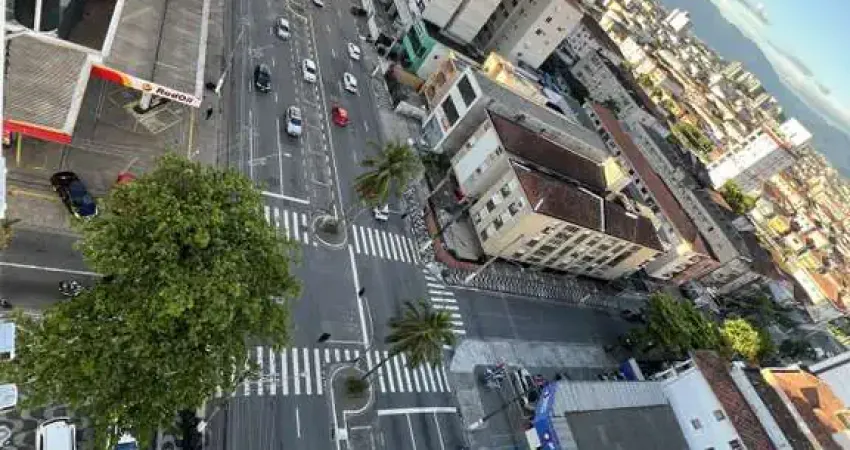Apartamento 1 quarto para locação em são vicente, gonzaguinha, 1 dormitório, 1 banheiro, 1 vaga