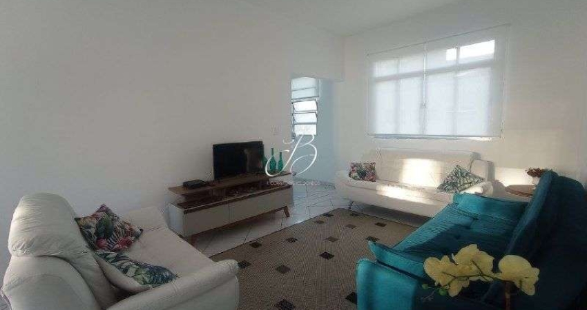 Apartamento de 02 dormitórios com vista para o mar a venda no Embaré-Santos