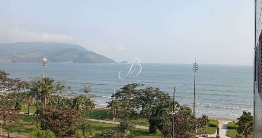 Apartamento de 02 dormitórios com vista para o mar a venda no Embaré-Santos