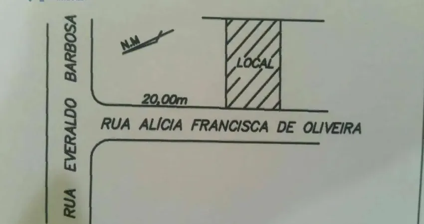 Terreno residencial à venda, Jardim São Luiz, Taboão da Serra.