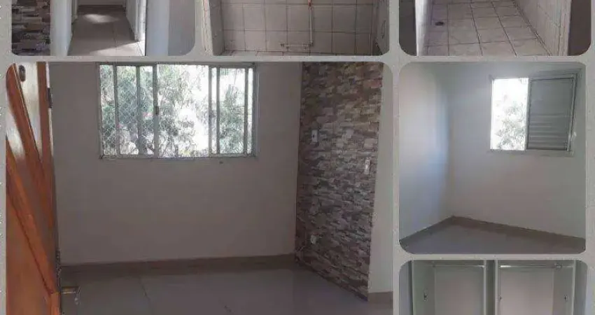 Apartamento com 2 dormitórios à venda, 48 m² por R$ 230.000,00 - Parque Pinheiros - Taboão da Serra/SP