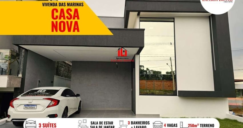 Casa em Condomínio para Venda em Manaus, Ponta Negra, 3 dormitórios, 3 suítes, 4 banheiros, 4 vagas