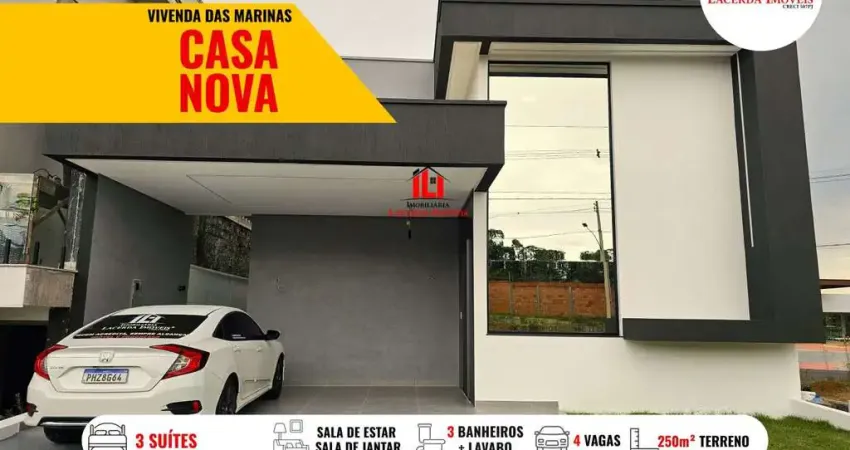 Casa em Condomínio para Venda em Manaus, Ponta Negra, 3 dormitórios, 3 suítes, 4 banheiros, 4 vagas