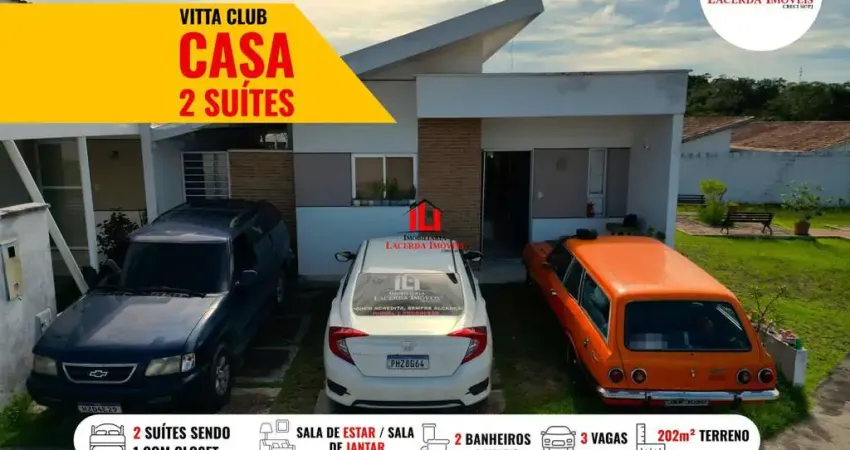 Casa em Condomínio para Venda em Manaus, Tarumã-Açu, 2 dormitórios, 2 suítes, 3 banheiros, 3 vagas