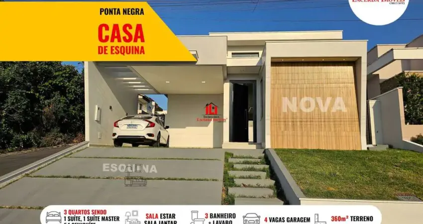 Apartamento para Venda em Manaus, Ponta Negra, 3 dormitórios, 3 suítes, 4 banheiros, 4 vagas