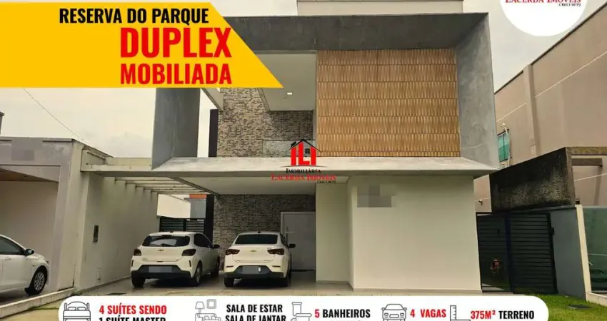Casa em Condomínio para Venda em Manaus, Ponta Negra, 4 dormitórios, 4 suítes, 5 banheiros, 4 vagas