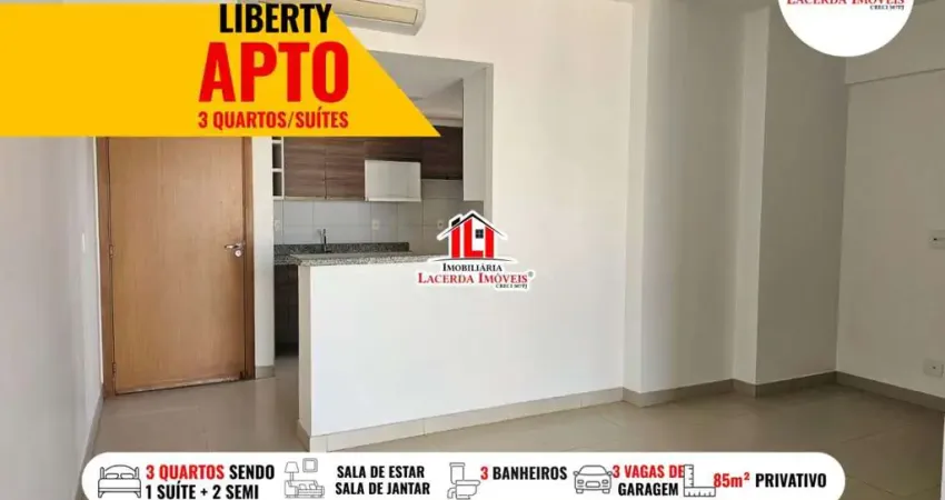 Apartamento para Locação em Manaus, Flores, 3 dormitórios, 1 suíte, 3 banheiros, 3 vagas