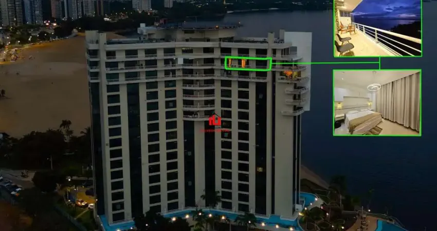 Flat para venda em manaus, ponta negra, 1 dormitório, 1 suíte, 1 banheiro, 1 vaga