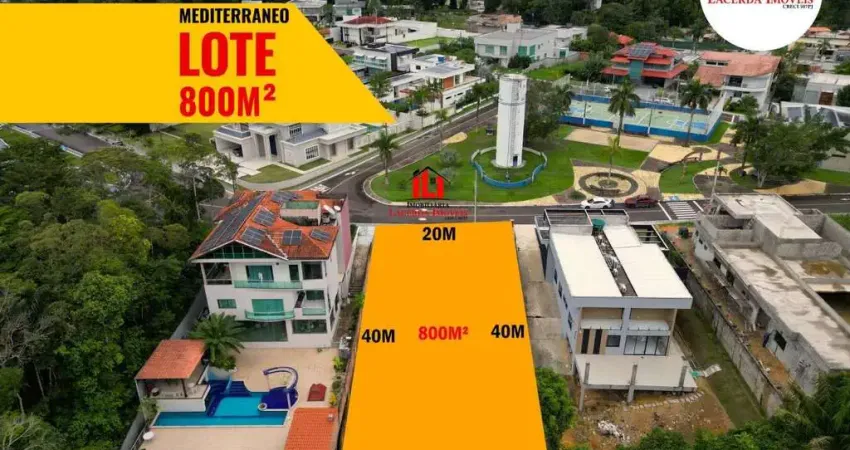 Terreno à venda na Condomínio Mediterrâneo, 295, Tarumã, Manaus