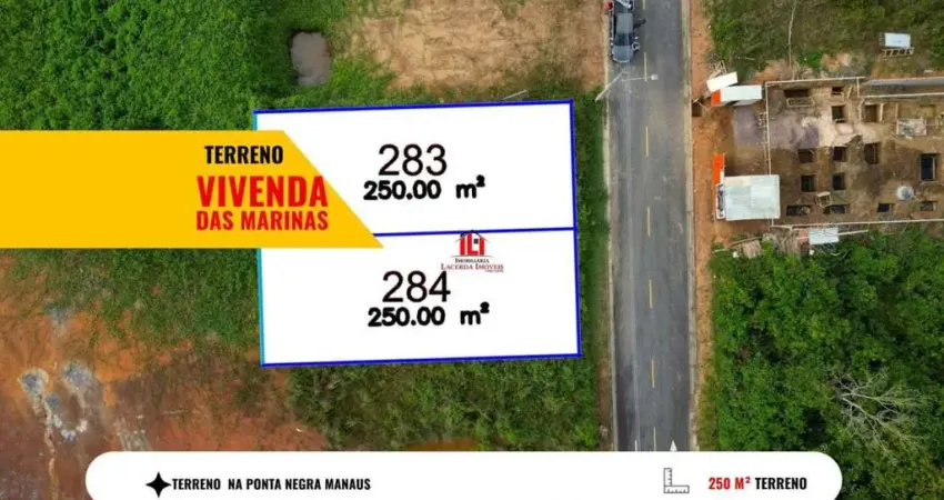 Terreno à venda na Avenida Sócrates Bonfim, 44, Ponta Negra, Manaus