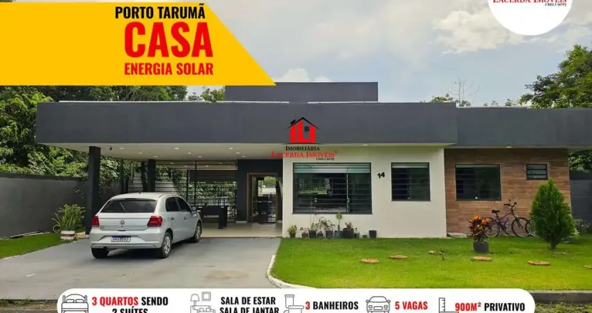 Casa em condomínio para venda em manaus, ponta negra, 3 dormitórios, 2 suítes, 3 banheiros, 4 vagas