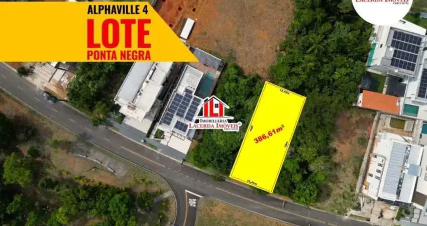 Terreno à venda na Avenida José Augusto Loureiro, 14, Ponta Negra, Manaus