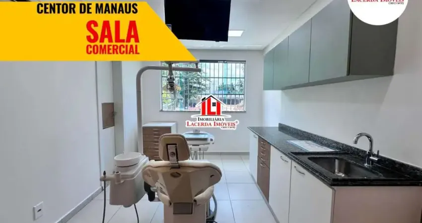 Sala comercial para venda em manaus, parque 10 de novembro, 1 banheiro